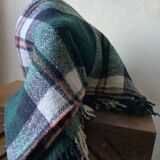 Vintage tartan throw