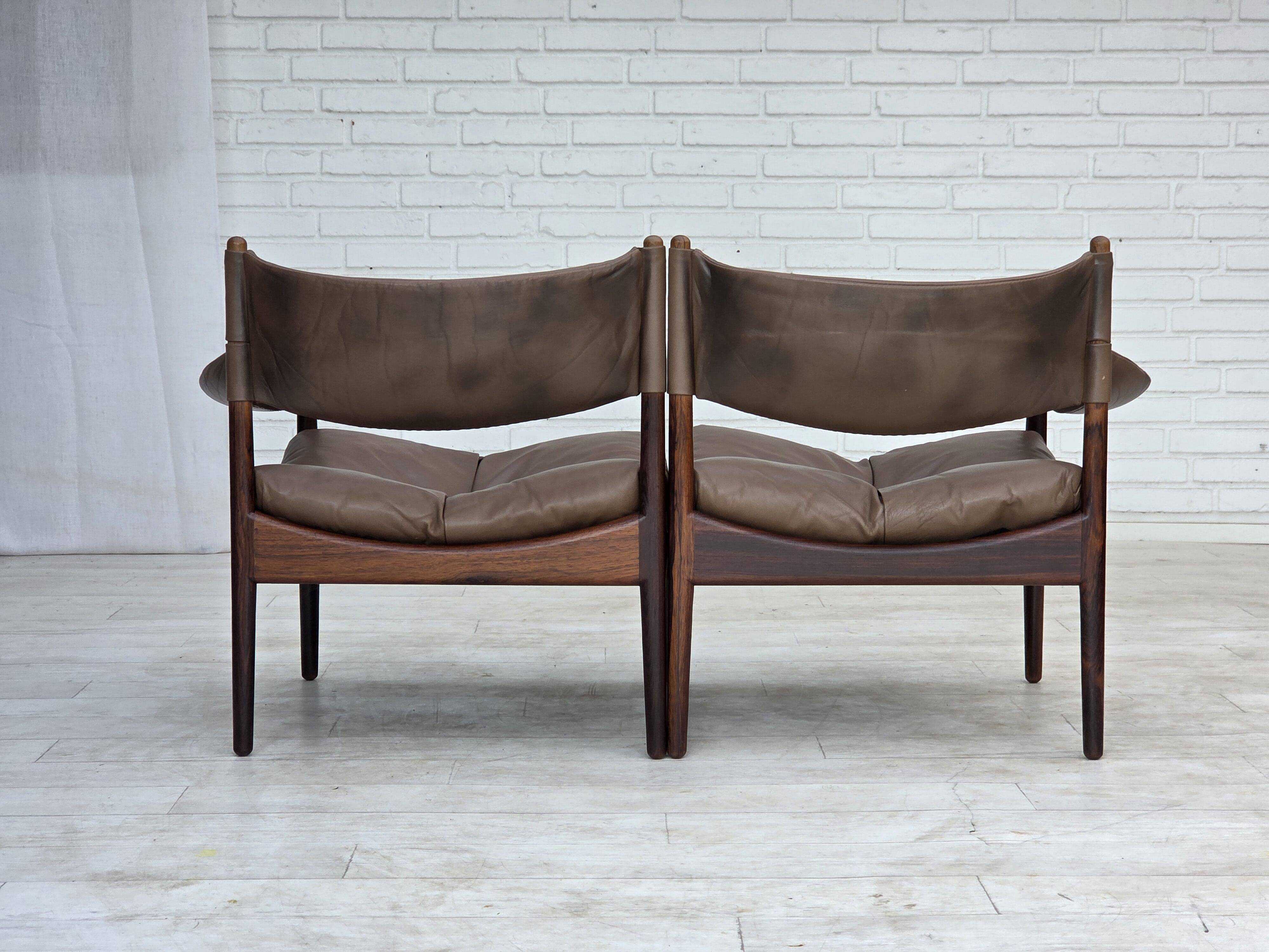 1970s, Danish design by Kristian Vedel, modular sofa, model Modus.