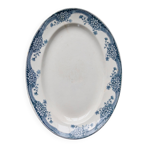 Plat de service ovale