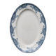 Vintage oval serving platter, Saint Amand earthenware, Nouvelle Usine Céramique