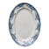 Vintage oval serving platter, Saint Amand earthenware, Nouvelle Usine Céramique