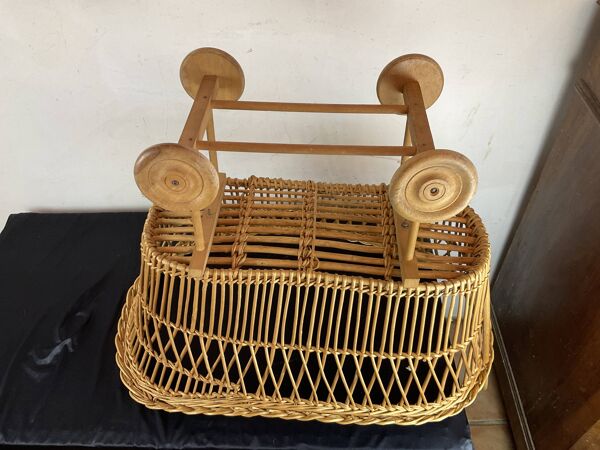 Berceau alsacien en osier