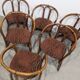 Beautiful vintage bamboo chairs.