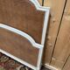 Double headboard – Louis XVI style – Lacquered wood & Rattan caning