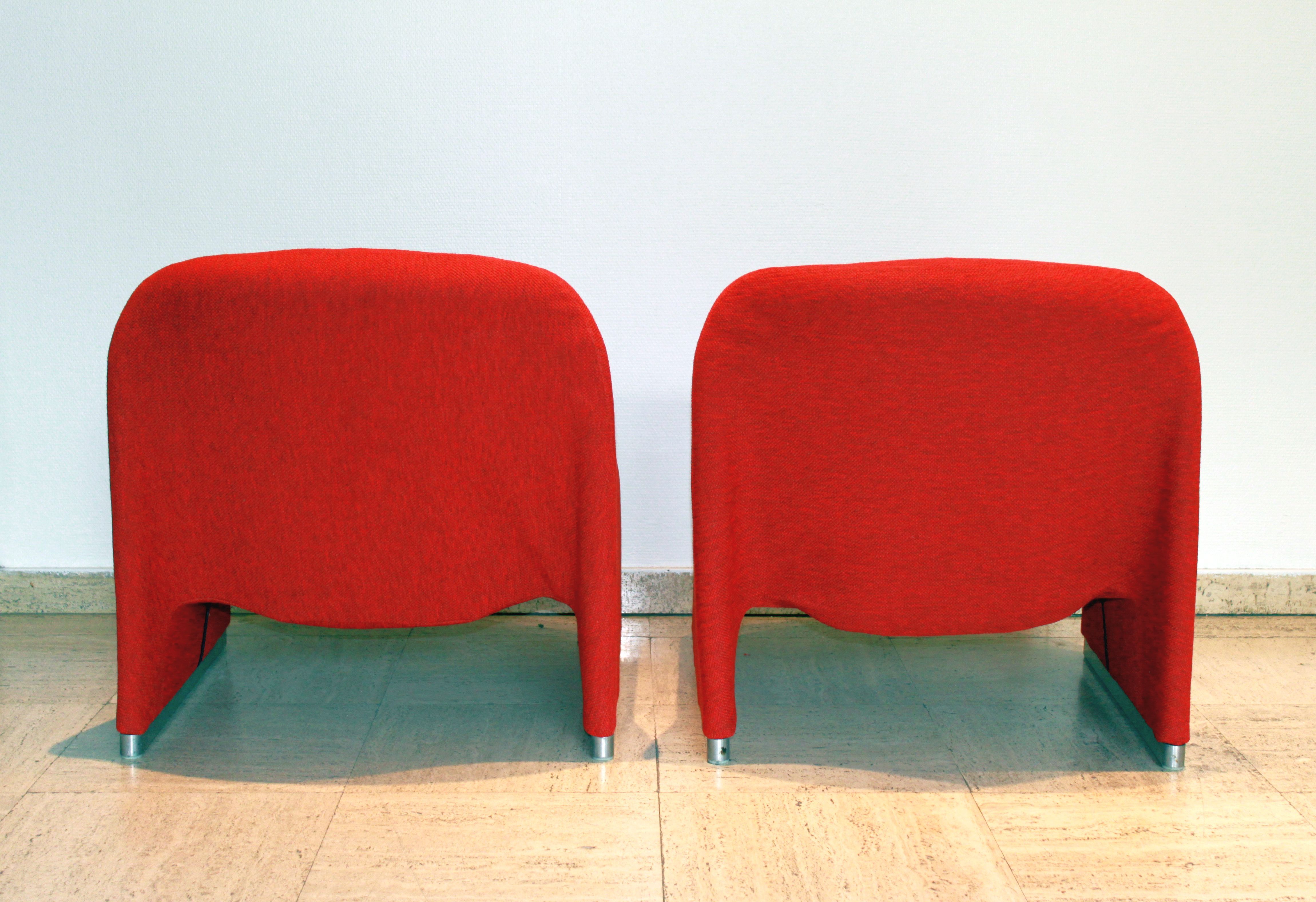 Pair of Alky armchairs by Giancarlo Piretti for Anonima Castelli