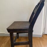 Solid wooden chair