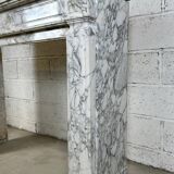 Louis XVI style marble fireplace