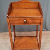 Cherry wood side table