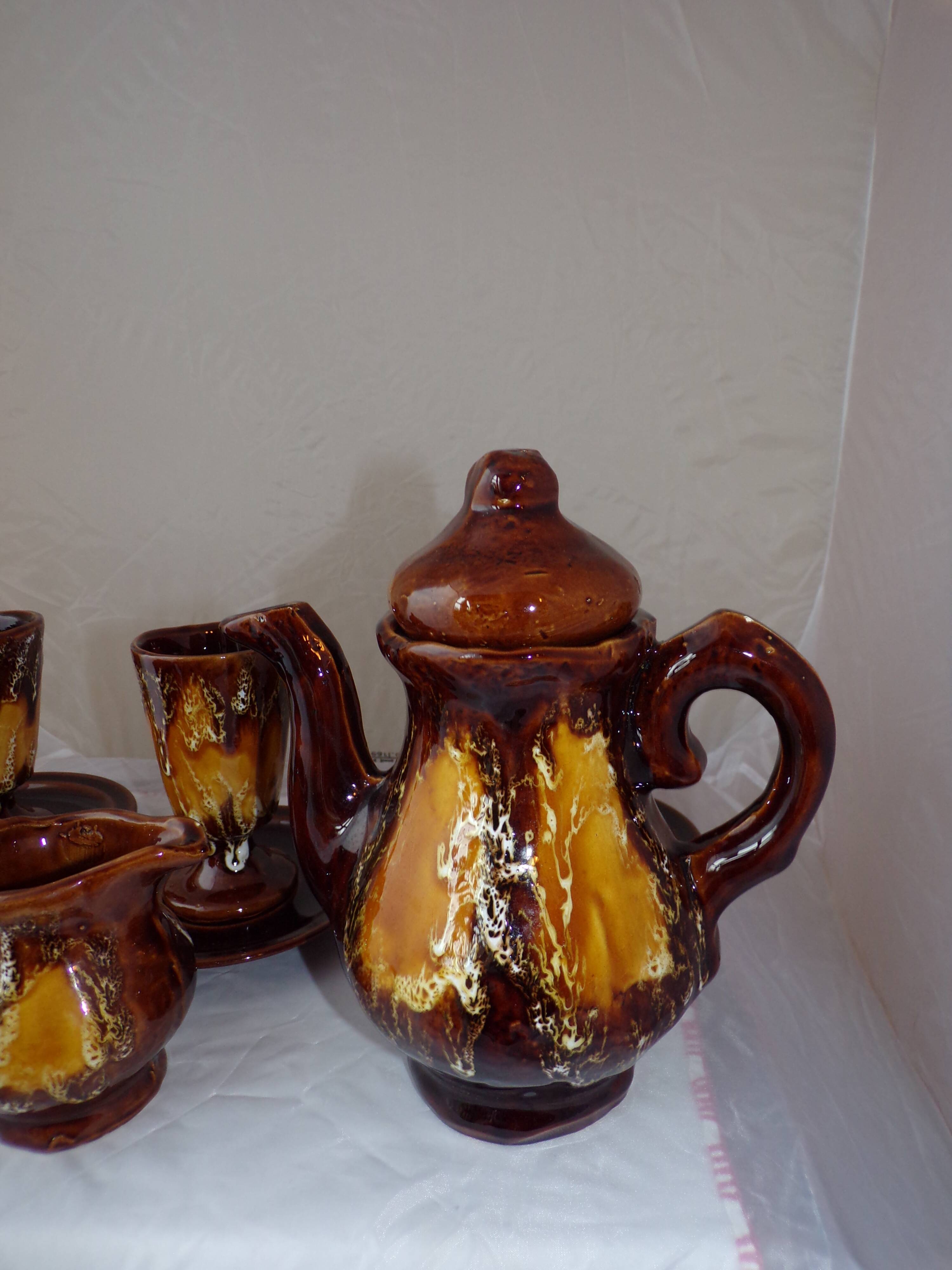 Service has coffee Vallauris mazagran