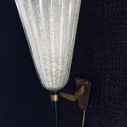 Italian Art Glass Wall Lamp by Barovier & Toso, 1950s