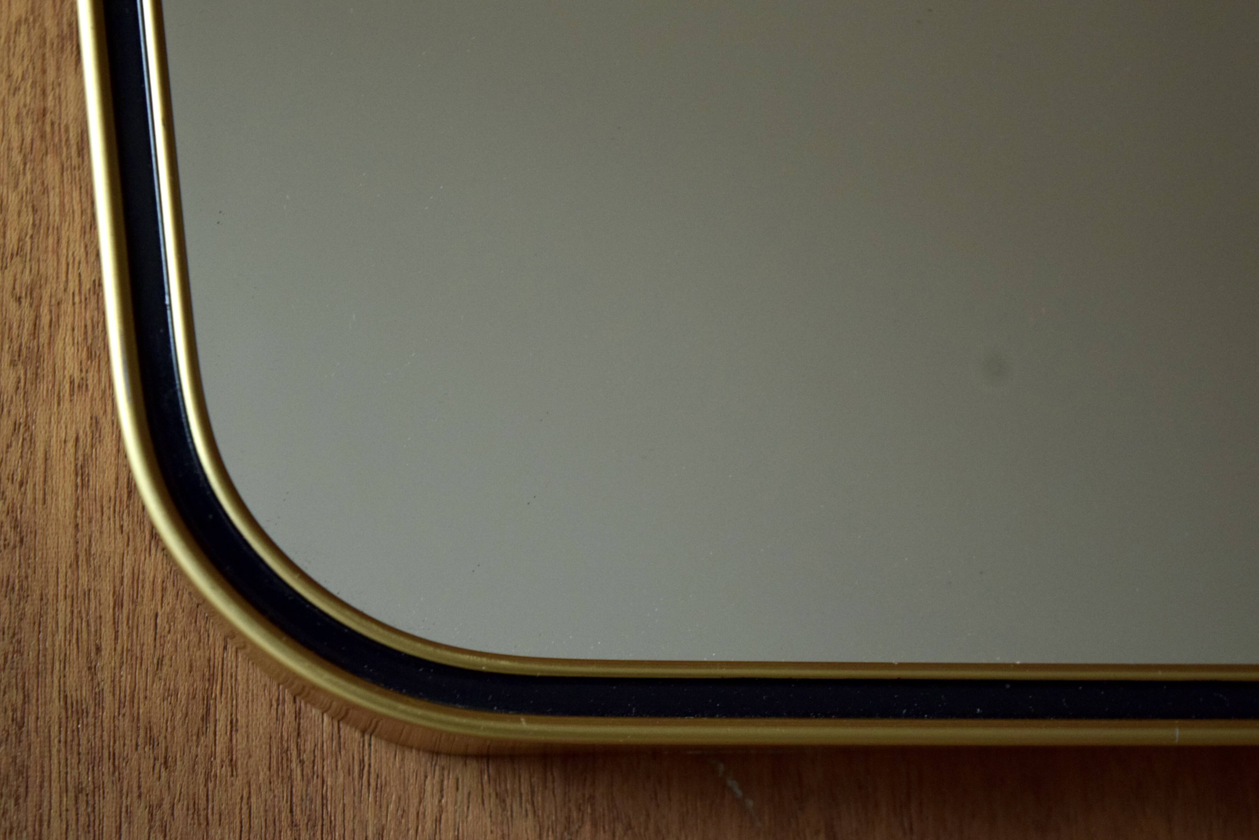 Old rearview mirror - Height: 61 cm - 1950s -