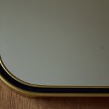 Old rearview mirror - Height: 61 cm - 1950s -