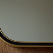 Old rearview mirror - Height: 61 cm - 1950s -