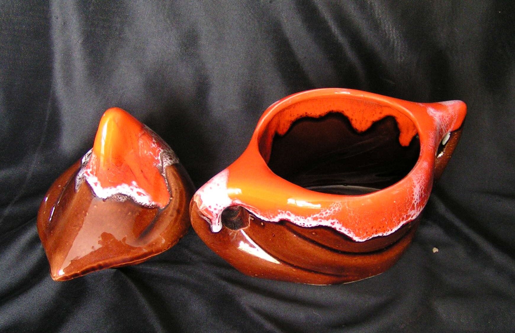 Coffee service fat lava Vallauris