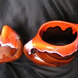 Coffee service fat lava Vallauris