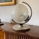 Murano glass spherical table lamp, Mazzega Italy 1970s