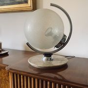 Murano glass spherical table lamp, Mazzega Italy 1970s