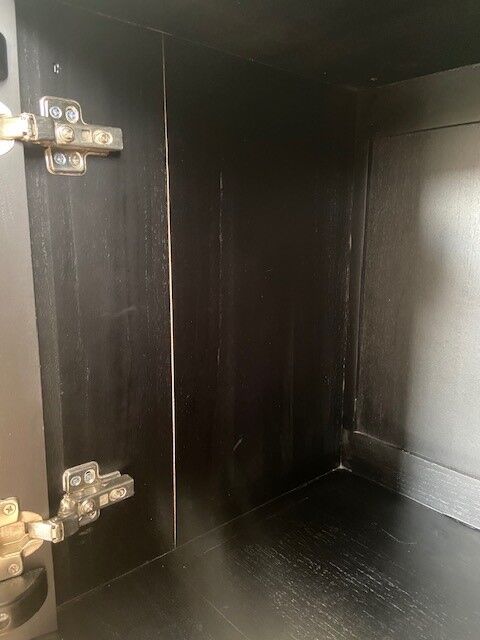 Retro brutalist sideboard