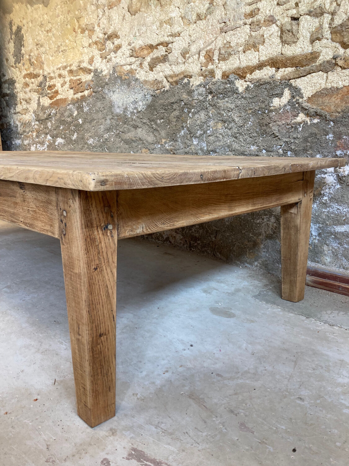XL elm coffee table