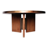 Rare coffee table by Heinz Lilenthal, 1980s.