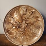 Set of 6 slip plates Atelier d'Art Revernay