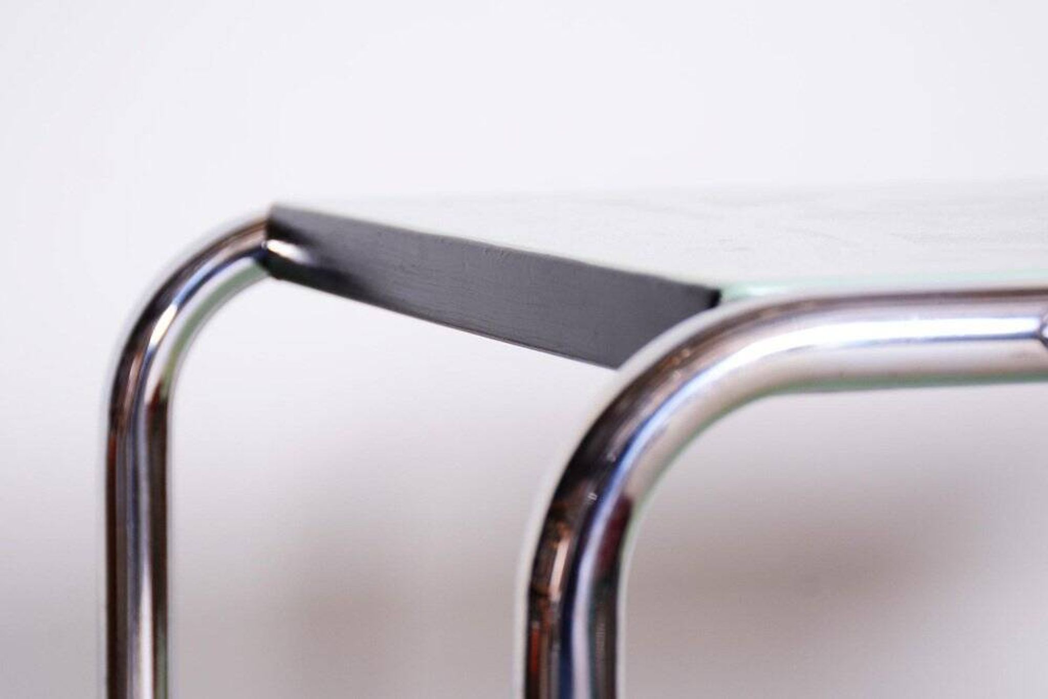 Art Deco Side Table in Chrome Steel by Marcel Breuer for Thonet, 1930s