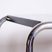 Art Deco Side Table in Chrome Steel by Marcel Breuer for Thonet, 1930s