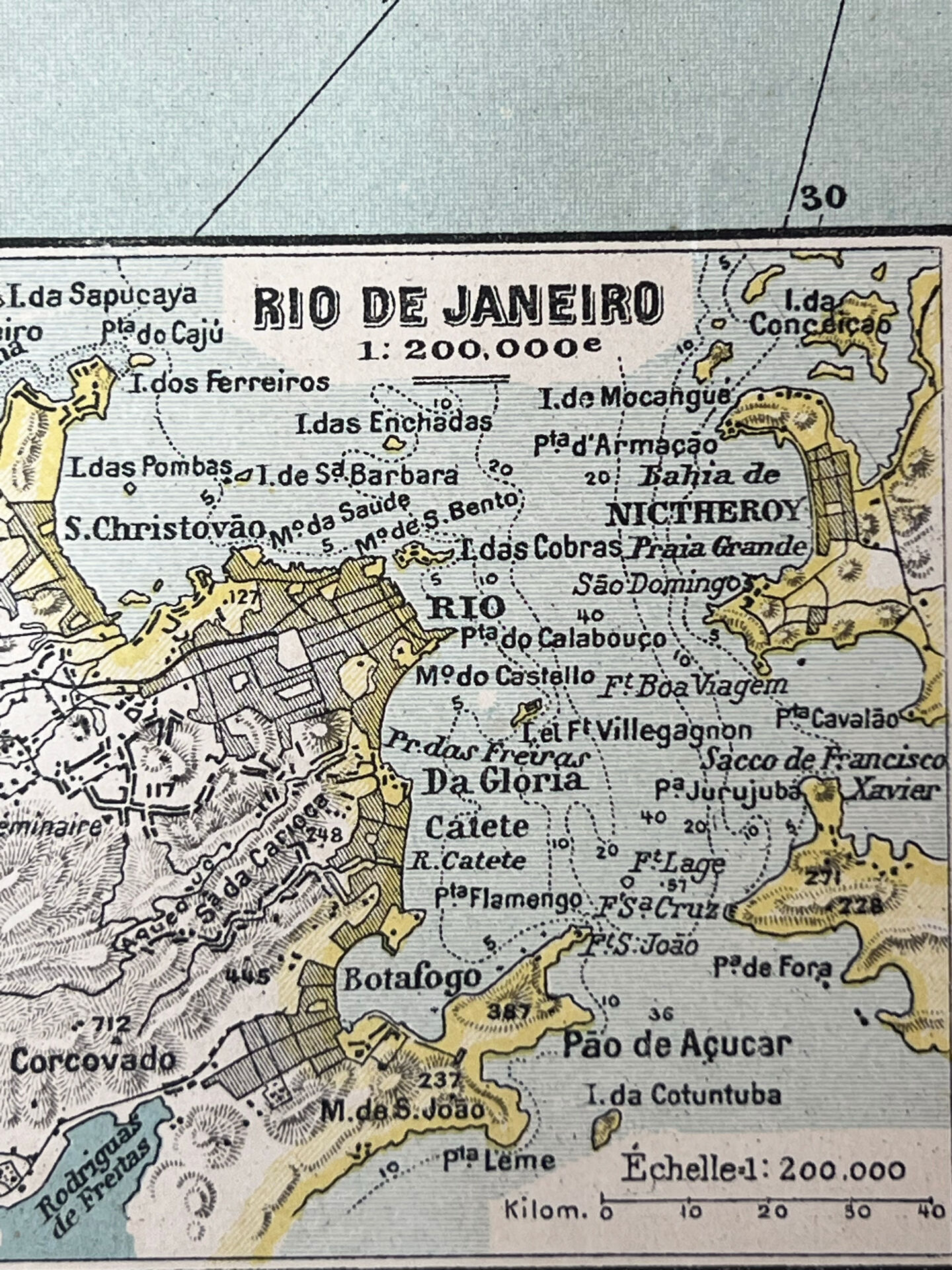 Carte ancienne Amérique du Sud 67x54cm