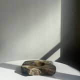 Marble ashtray / empty pocket, raw shape, vintage decor 1950