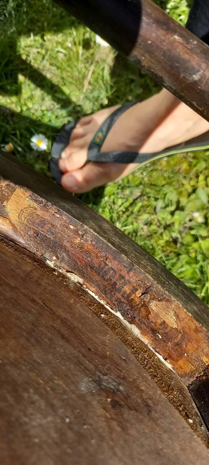 Pair of Thonet bistro chairs