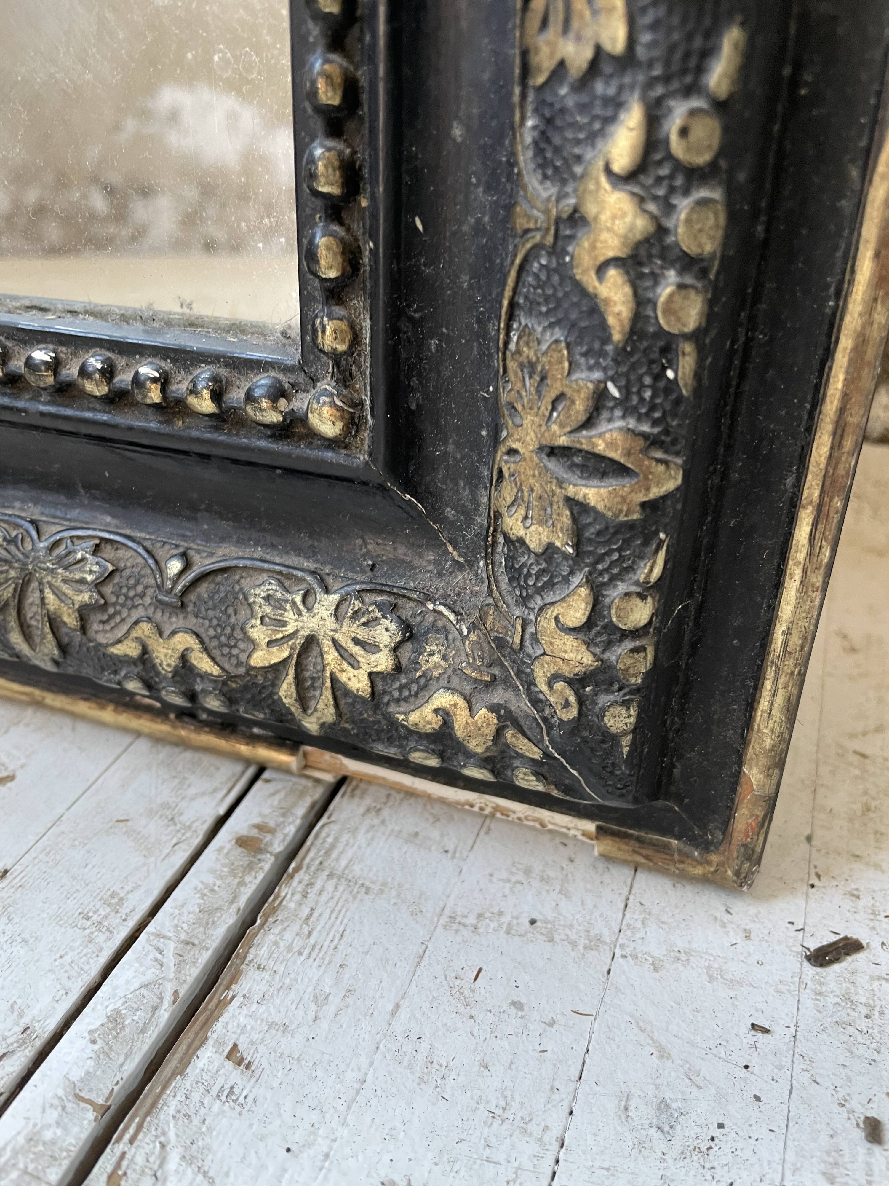 Louis Philippe XXL white mirror 2m