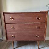 Scandinavian-style vintage teak-style commodity