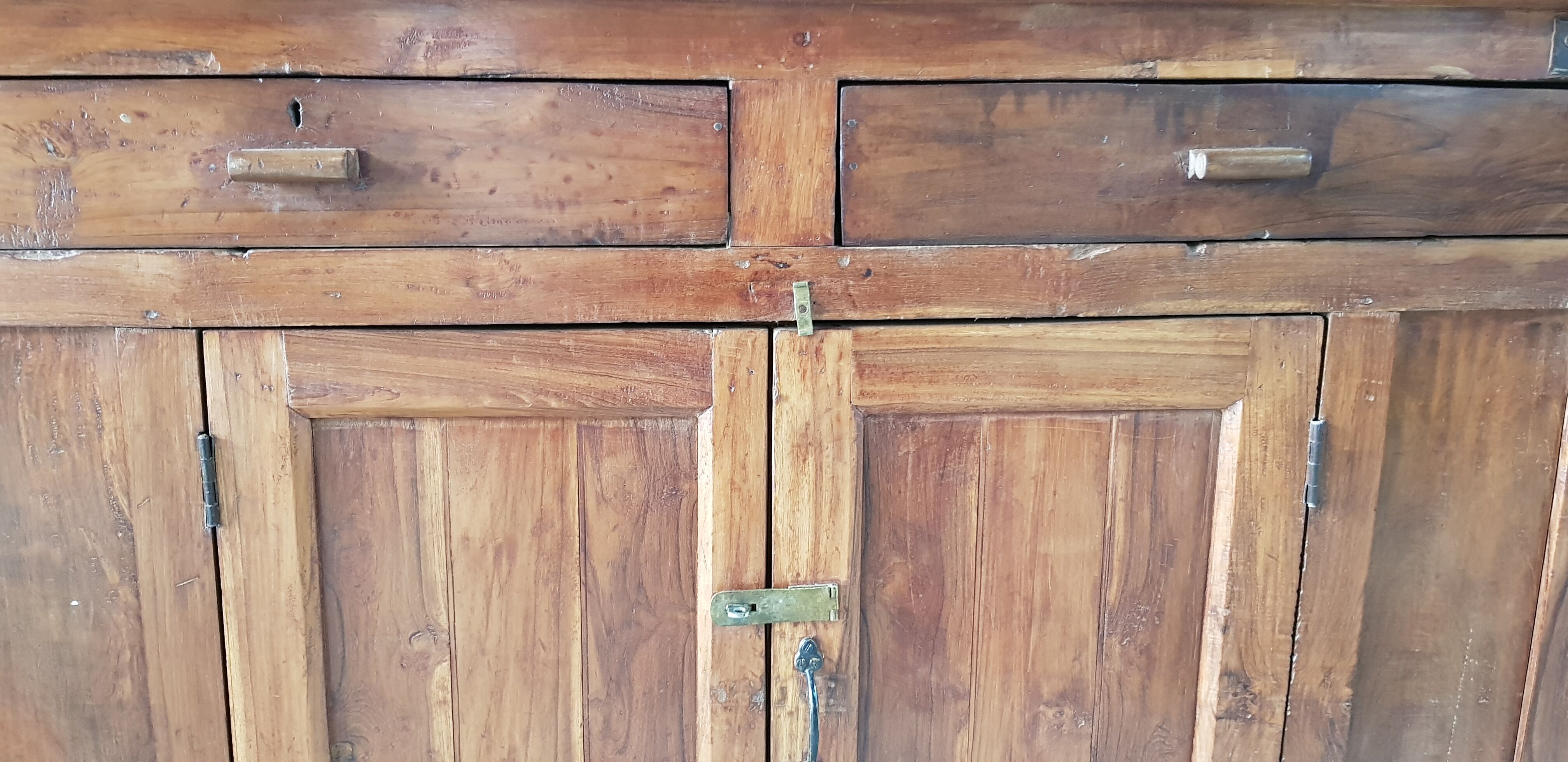 Old teak buffet