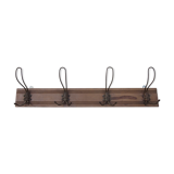 Old coat rack 4 coat hooks