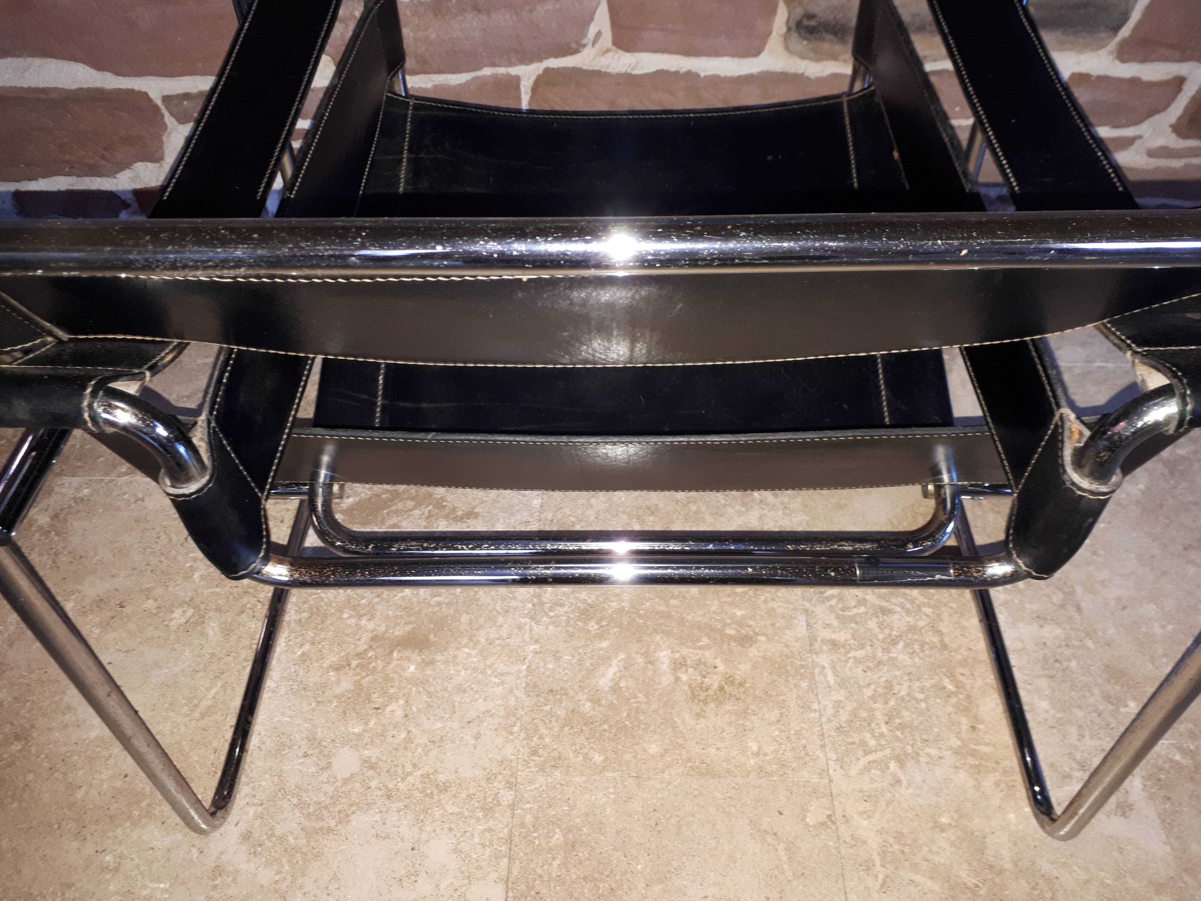 B3 Wassily club chair designed by Marcel Breuer