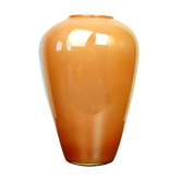 Iridescent blown glass vase