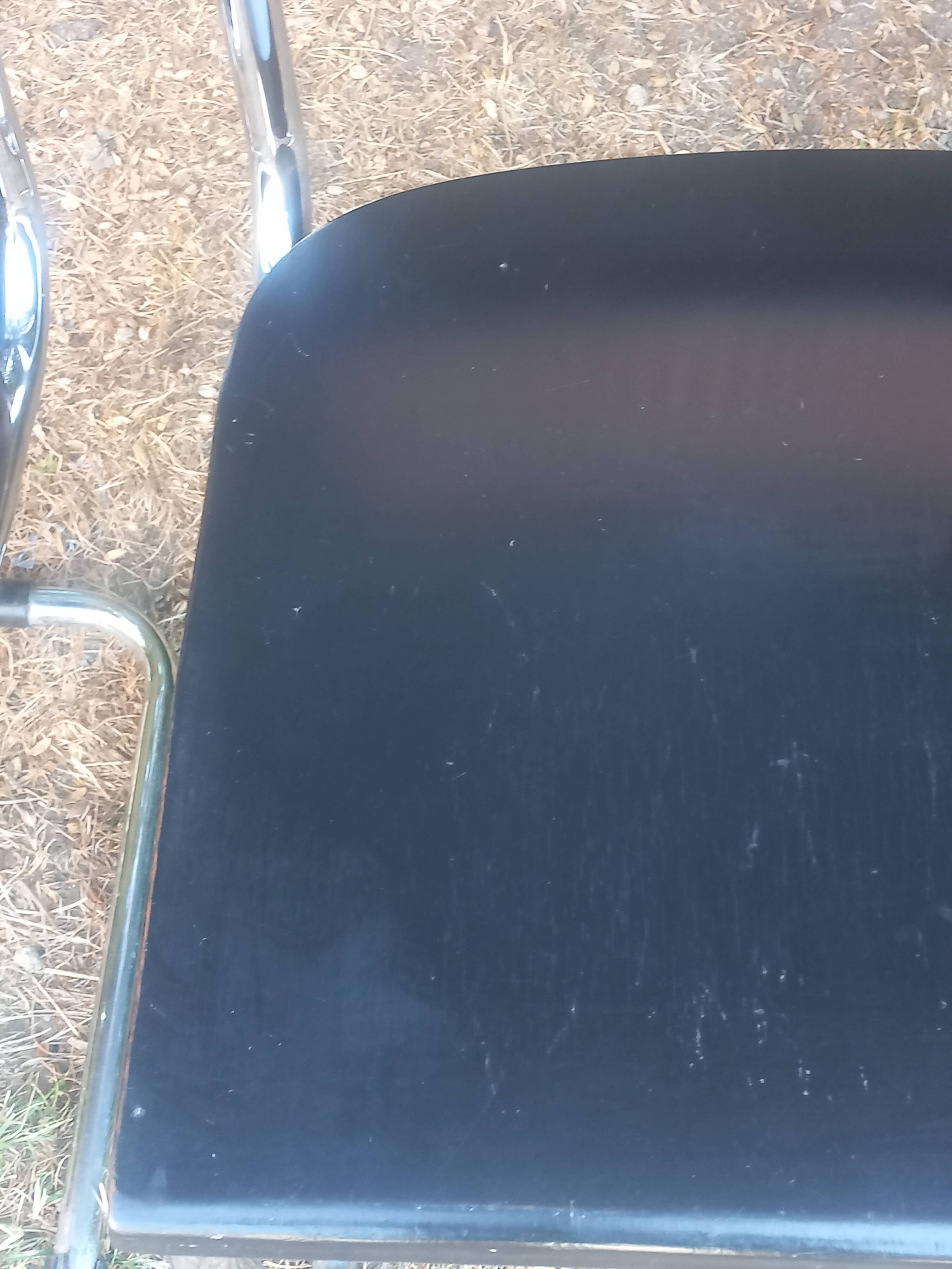 Pair of Marcel Breuer Cesca B32 chairs