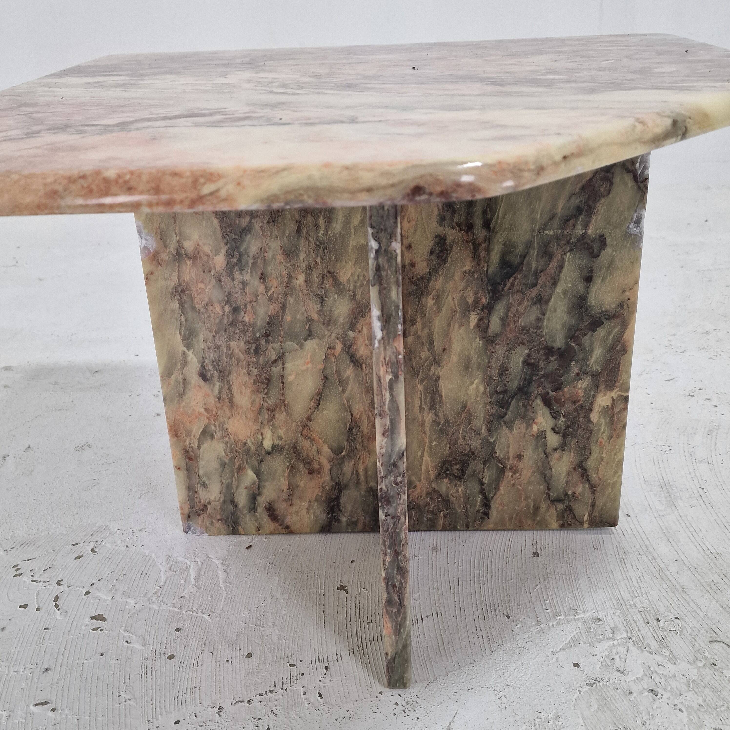 Italian Marble Coffee or Side Table, 1970s