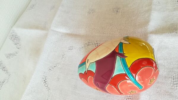 Oeuf en émaux de Longgwy