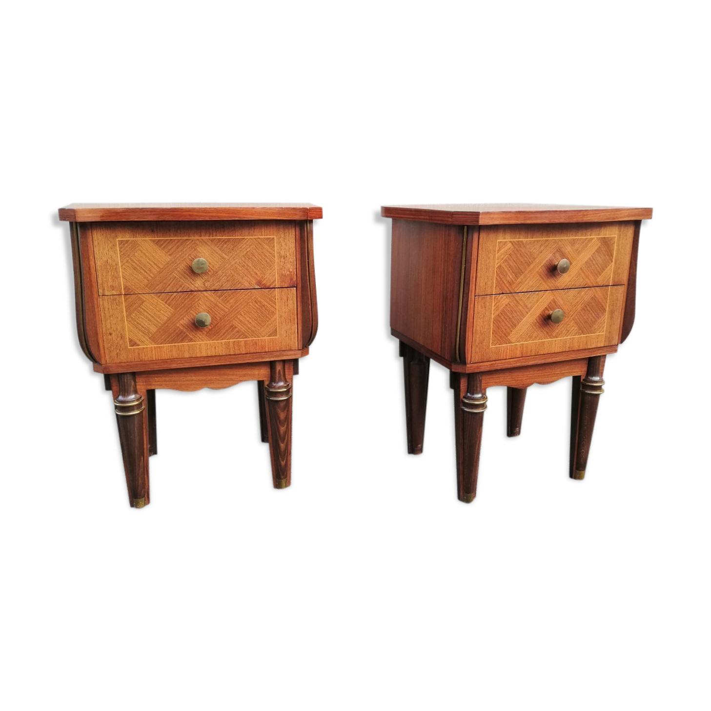 Pair of Art Deco bedside tables