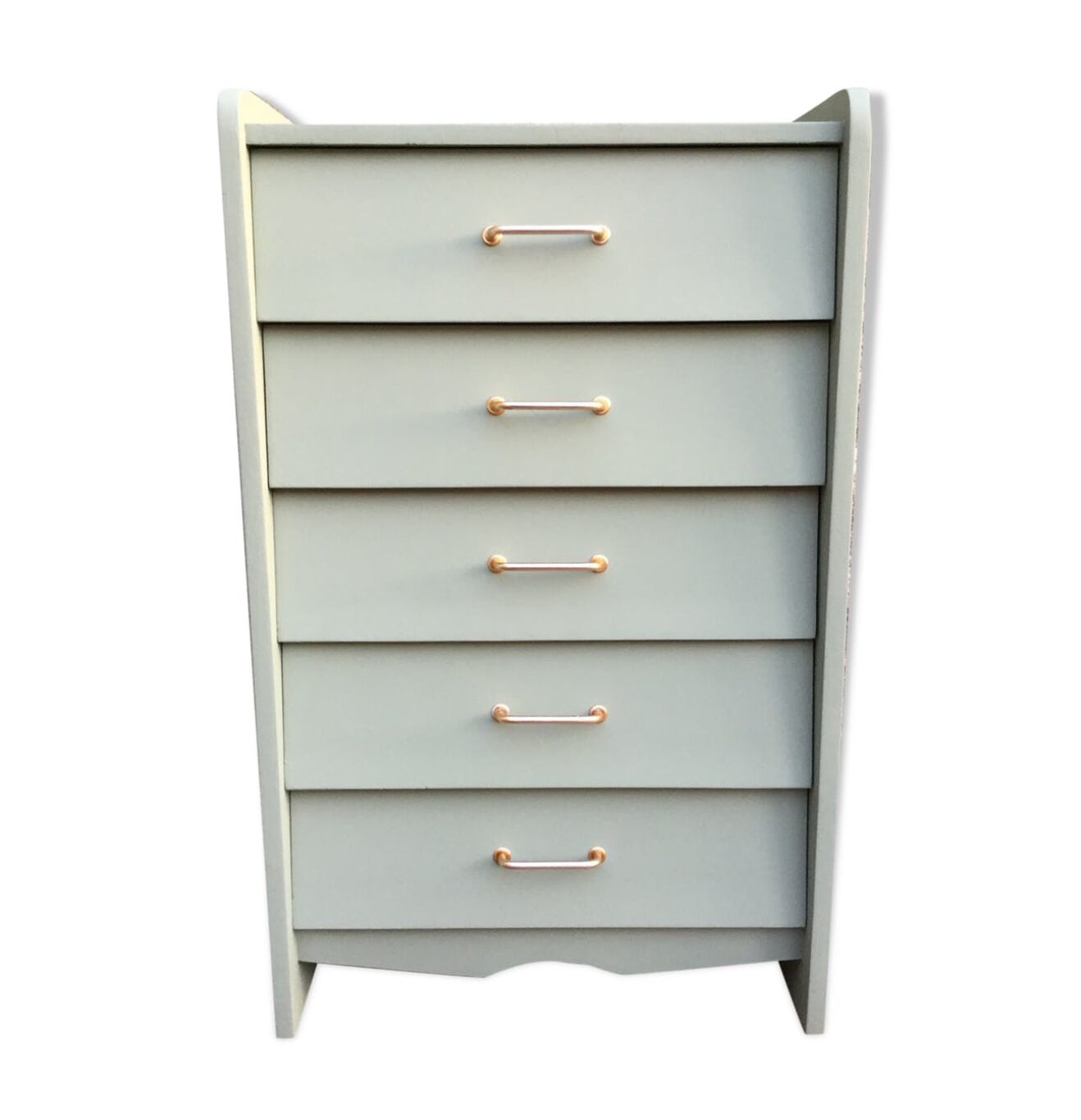 Khaki vintage dresser