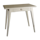 White compass feet table
