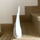 Jacques Buchholtz lotus vase in Virebent porcelain, 70s
