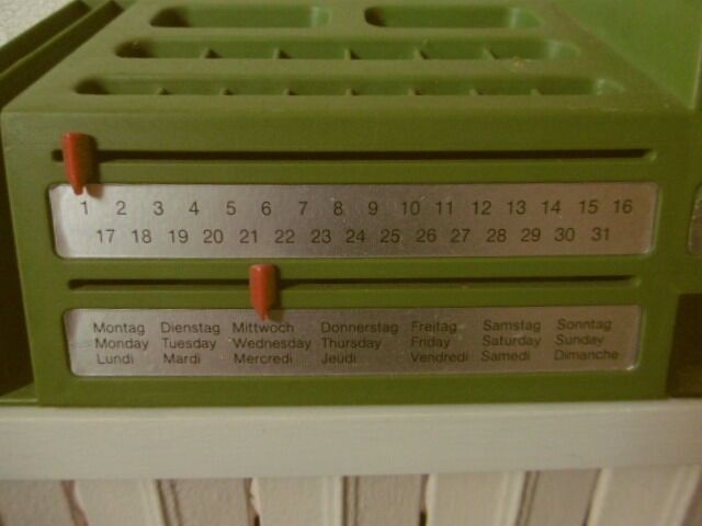 Vintage desktop organizer