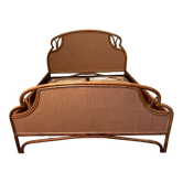 Rattan bed 50-60s