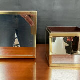 A pair of vintage Ousta Holland cache pots from the 1970s.