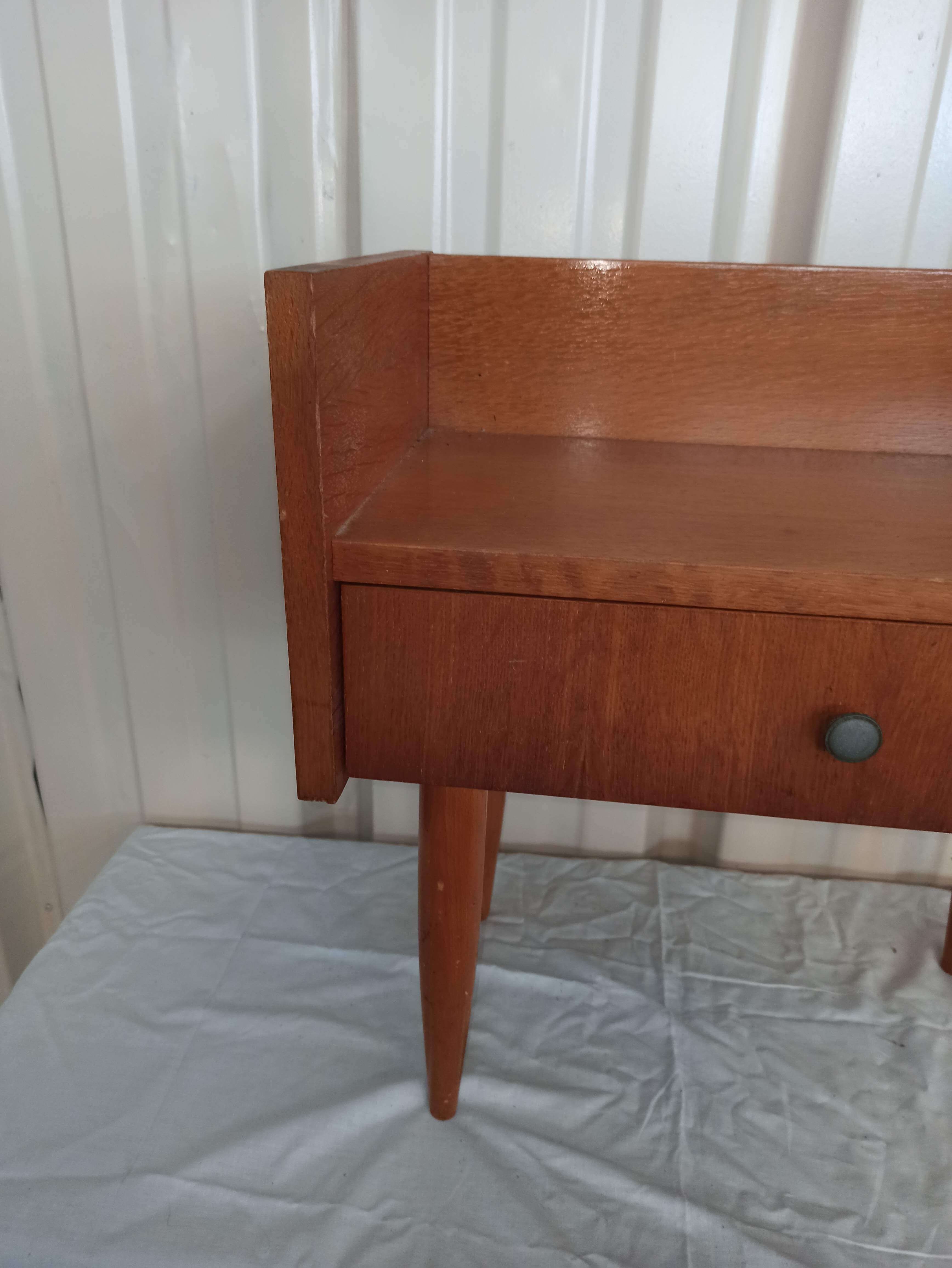Bedside table, Scandinavian style 50s