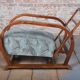 Czech Art Deco Walnut and Chrome Reclining Armchair, 1930s