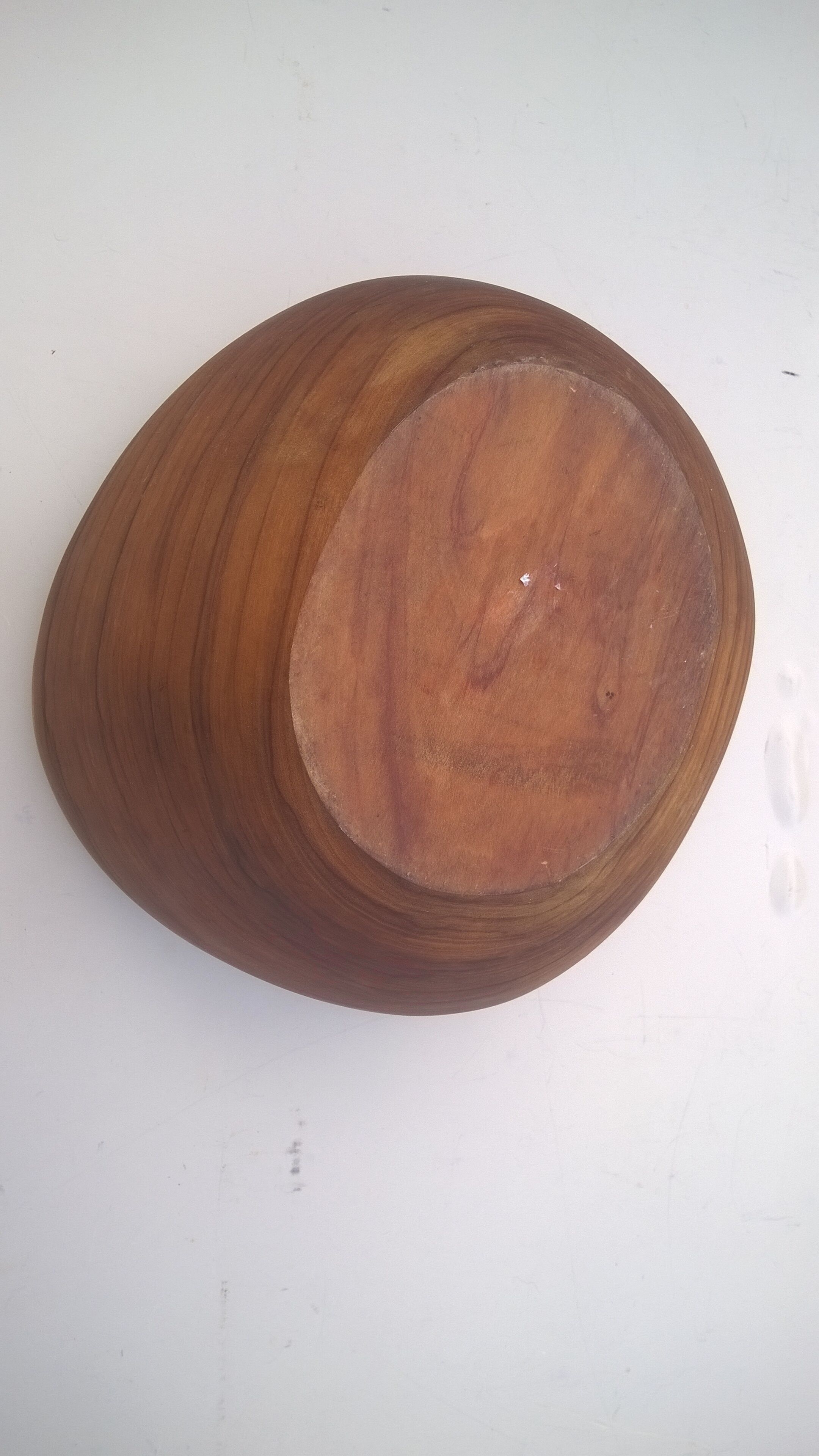Olive wood salad bowl