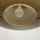 Suspension 'Cirrus' en verre brun UFO par Peill and Putzler XL 1970